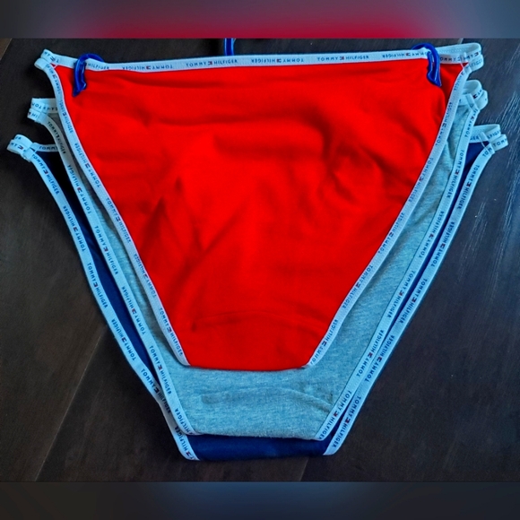 Womens Tommy Hilfiger String Bikini Panties 3pack size: M - Picture 3 of 5